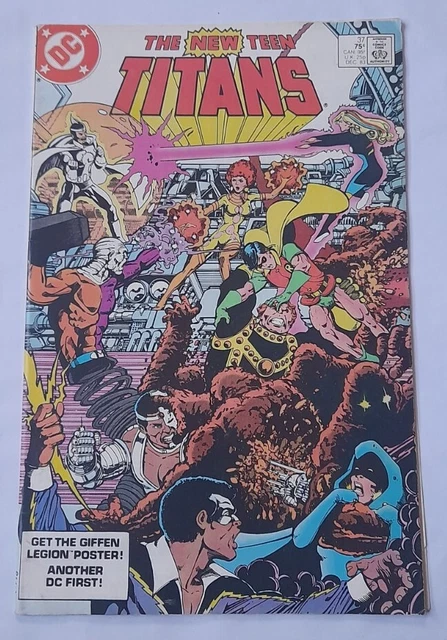 The new Teen Titans #37. DC Comics 1983. George Perez Art. VFN