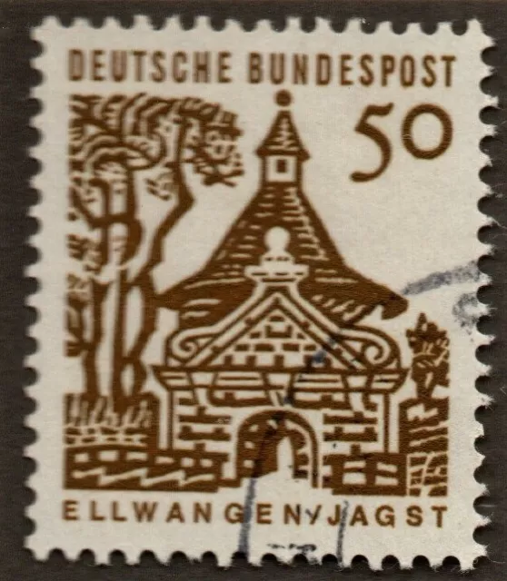 BRD 1964, Michel 458 - Deutsche Bauwerke - Kleines Format, gestempelt