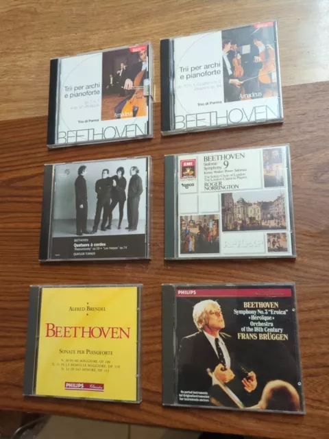 LOTTO 6 cd di musica classica - BEETHOVEN