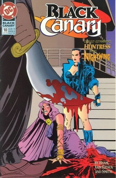 BLACK CANARY (Vol. 2) #10 F/VF, DC Comics 1993 Stock Image