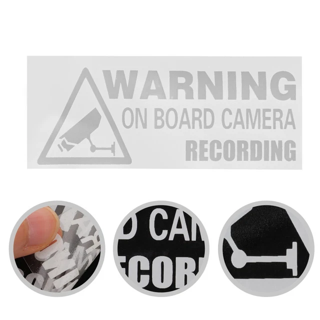 5 X Adesivo"ATTENZIONE. Videosorveglianza 98 X 98 Mm, 5 - Foto 5