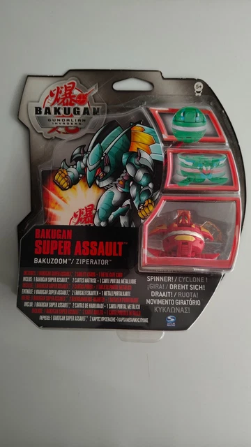 BAKUGAN: GUNDALIAN INVADERS Pyrus Ziperator (Sealed New) EUR