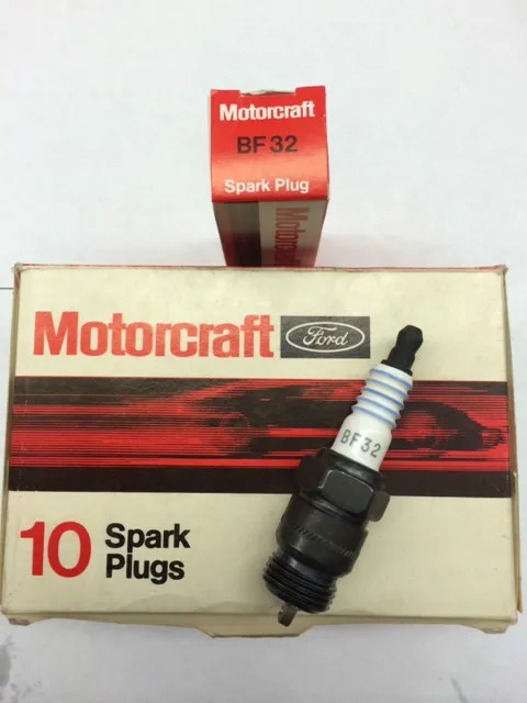 Ford Motorcraft BF32 Spark Plug New Old Stock x 10