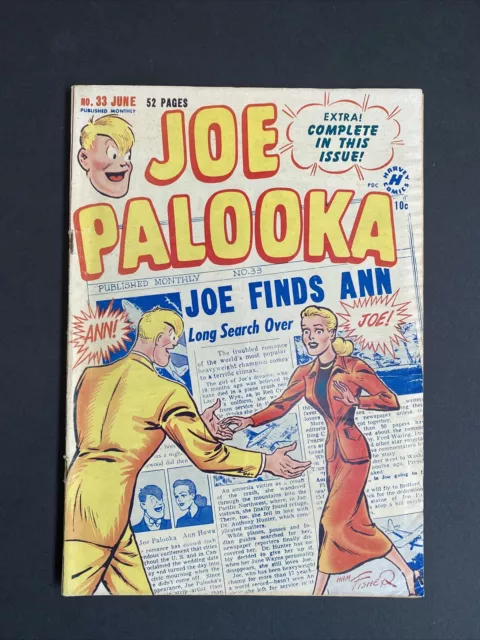 Joe Palooka No. 33 Golden Age Comic