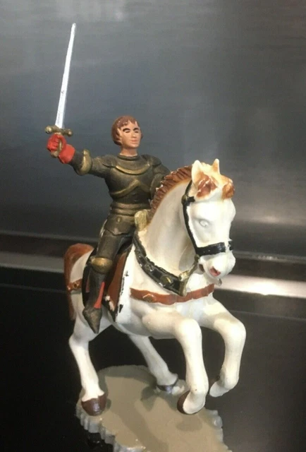 Figurines Moyen-Âge Starlux Catalogue Publicitaire Starlux Figurines Moyen- Âge (Jeanne D'Arc, Chevaliers) - Occasion, Collection Figurines Starlux Jeanne D'Arc