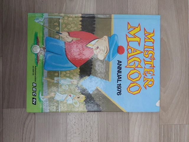MR MAGOO ANNUAL 1976 Authorised BBC Kids Comic Book Collectable £8.00 ...