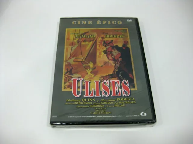 Ulysses DVD Silvana Mangano Kirk Douglas Anthony Quinn Scellé Neuf