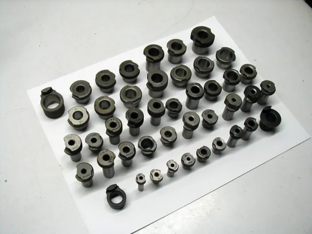 (41) Slip Fit Drill Bushings 1/4 OD to 3/4" OD ~ Aircraft Surplus  Made in USA