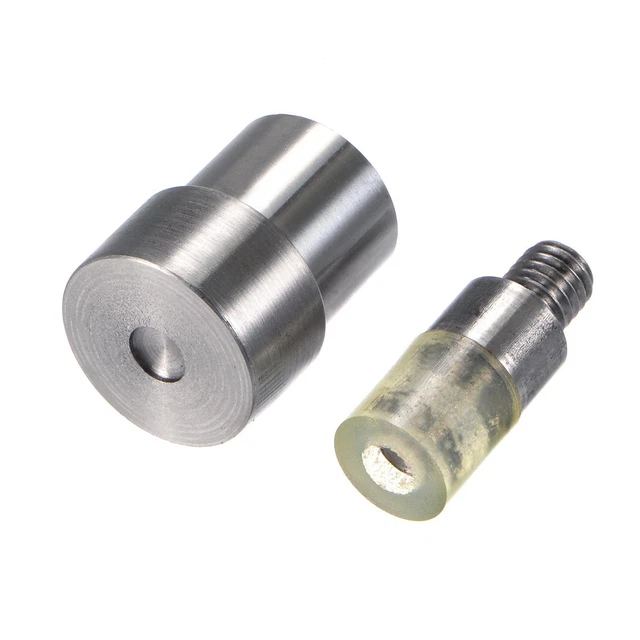 Carbonio Acciaio e Gomma 6mm Rivetto Setter Punzone Dadi Fissaggio Attrezzo Set