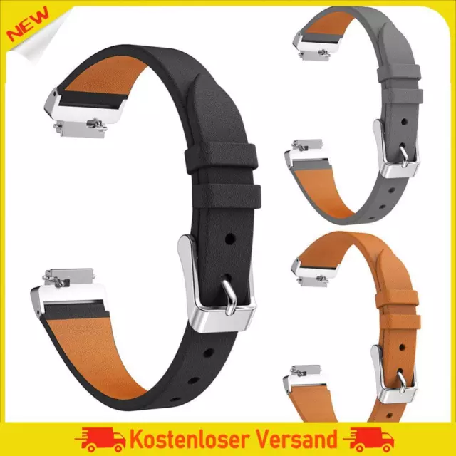 Leather Adjustable Watch Band Wrist Strap Bracelet Belt Replacement for Fitbit I