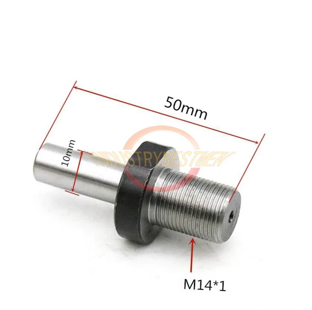 ONE NEW 10 MM Holding Arbor Fit For K01-50 2" Self-centering 3 Jaw Mini Chuck