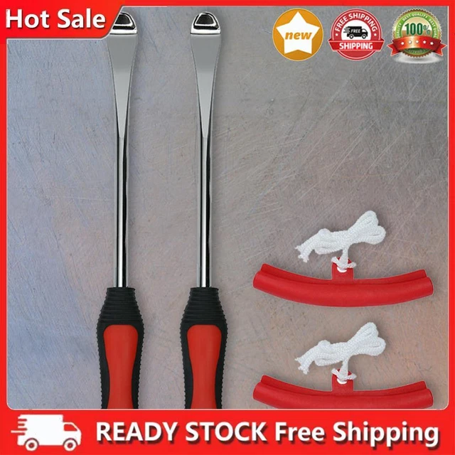 Kit Smontagomme BEKKLPOU 33 Pezzi - Leve A Cucchiaio In Acciaio Per Moto, Bici E Auto