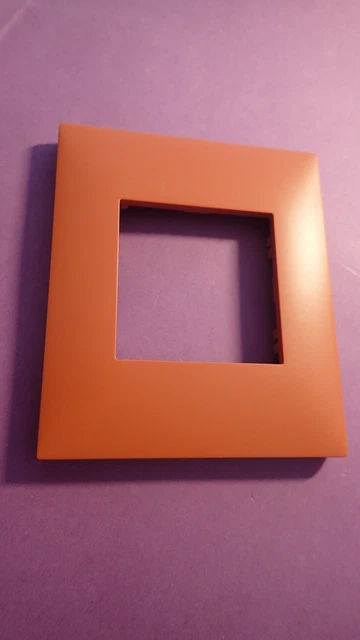 Lot De 10 Plaques Murales Arnould – 1 Poste, Espace Chocolat, Ton 3, Pour Prises Et Interrupteurs