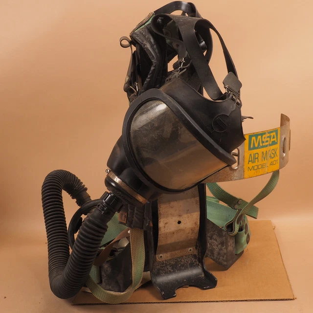 Vintage MSA Air Mask 401 SCBA