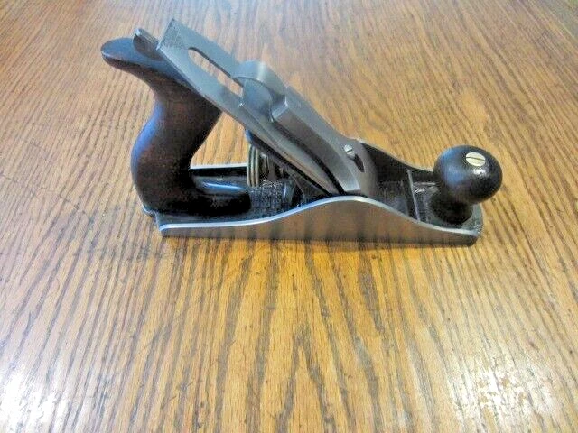 ANTIQUE STANLEY No 3C CORRUGATED SMOOTH PLANE TYPE 11 1910-1918