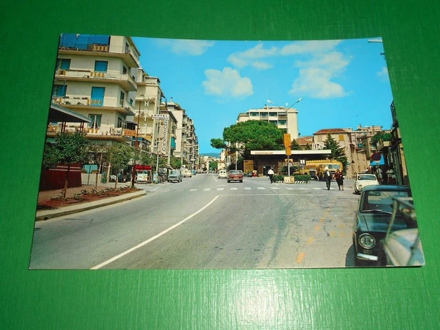 Cartolina Loano - Via Aurelia 1967