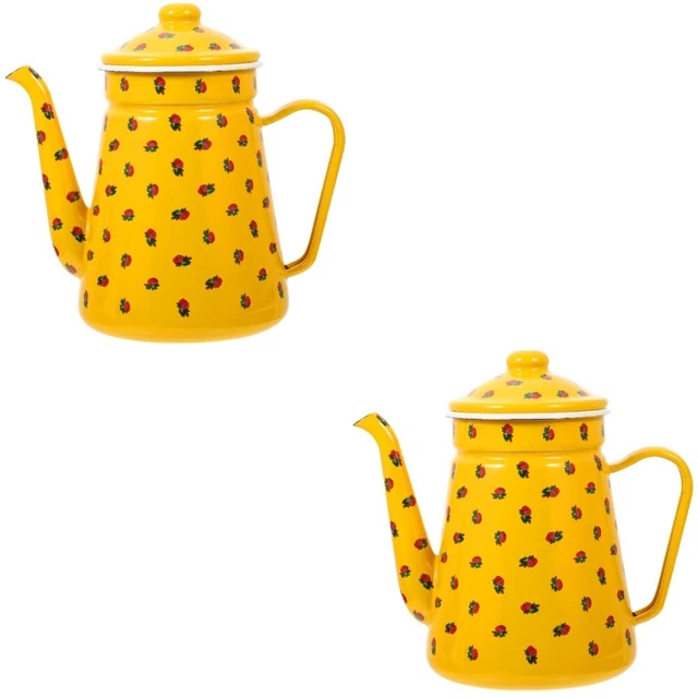 Le Creuset Teekessel Aus Emaille – 1,7 Qt (ca. 1,6 L), Persimmon, Mit Pfeifendem Ausguss