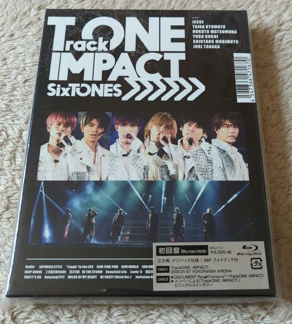 SIXTONES/TRACKONE-IMPACT- FIRST EDITION 2 Discs O1 $62.50