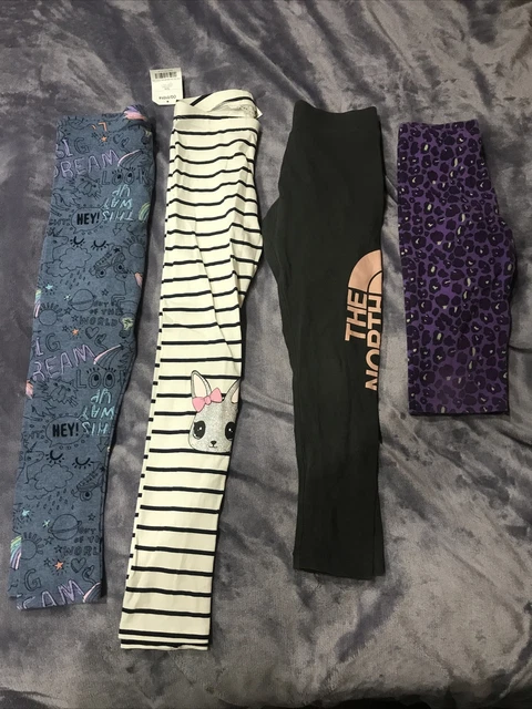 bnwt / used next / northface girls leggings / Cycling Shorts bundle age 7 years