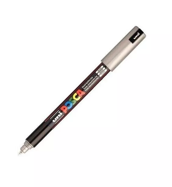 Uni Posca PC-1MR Paint Marker Extra-Fine 0.7mm Pin Point Various Colours