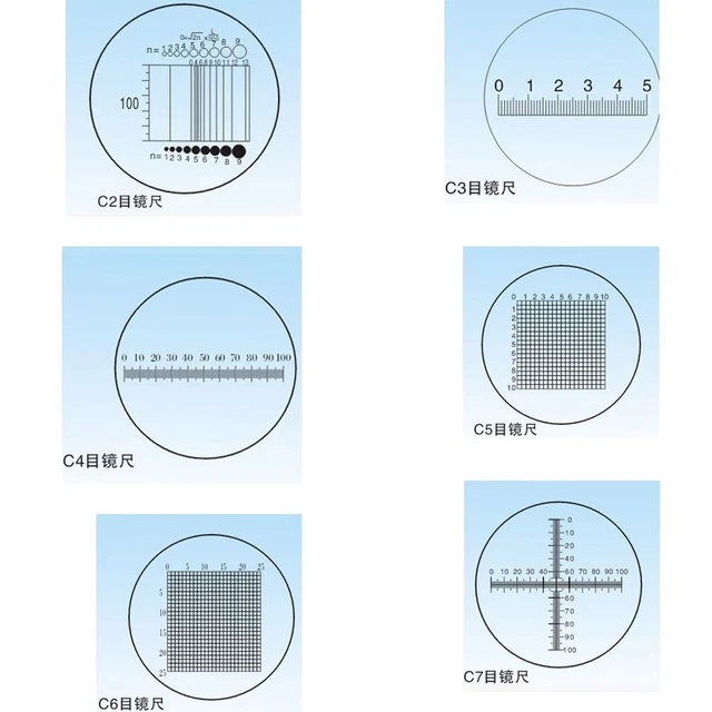 19mm Microscope Slides Reticle Calibrating Ruler Calibration Stage Micrometer