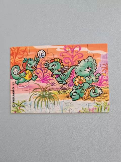 Ü-Ei-Puzzle-Dapsy Dino Family 1997 ohne BPZ