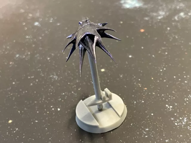 Babylon 5 SHADOW Fighter 1/270 Raw UNPAINTED 12k 3Dprint resin FanArt 3