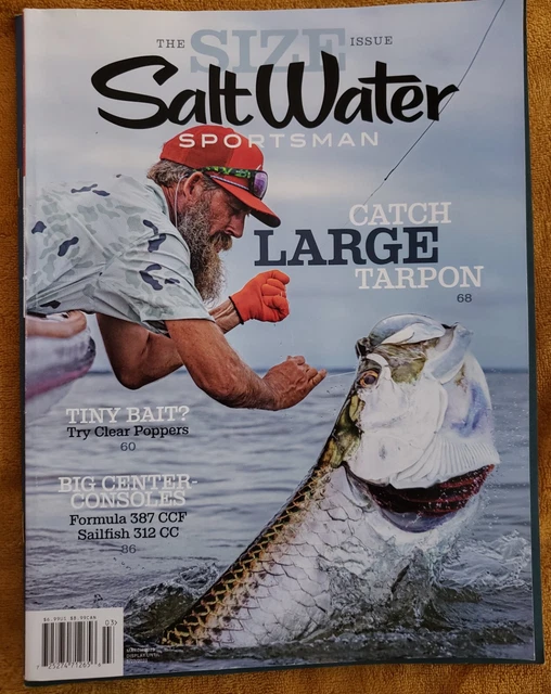 SALT WATER SPORTSMAN Magazine March 2023 Catch Large Tarpon BIN 1 5.99