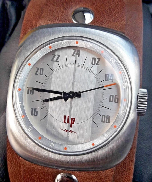 Cadran D'origine LIP Vintage De 1975 - Dimension 24.50 Mm - Pour Restauration De Montre - Occasion