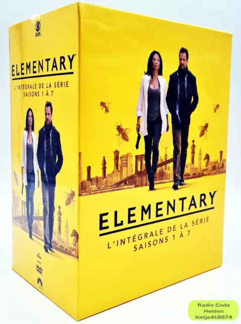 Elementary Die Komplette Serie Staffel 1-7 DVD Box NEU & OVP