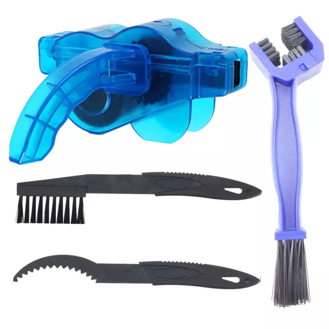 Cleaning Brushes Scrubber Cycling Bike Bicycle Chain Wheel Wash Cleaner Tool