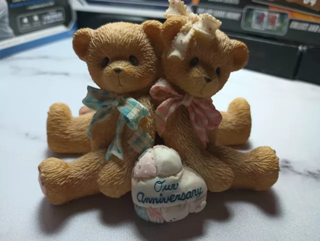 Vintage Cherished Teddies ANNIVERSARY 1997 Porcelain Enesco Collectible 215880