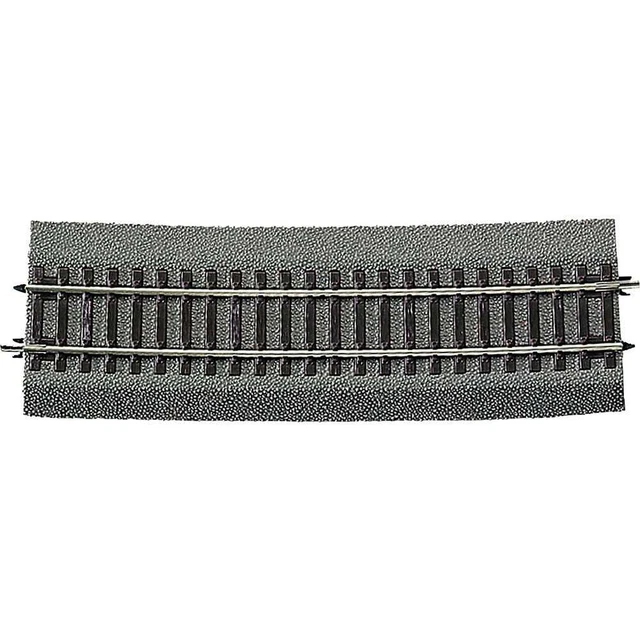 Turnout, Right (H0) Track Roco geoLINE (with Ballast) 200 mm Roco 61141 22.5 ° 502.5 mm 1 pc(s