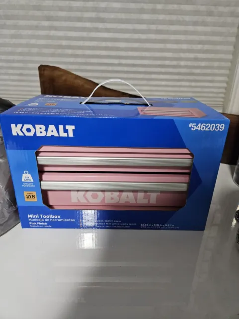 Brand New 25th Anniversary Kobalt Mini Toolbox BLUE Kobalt Mini Tool Box