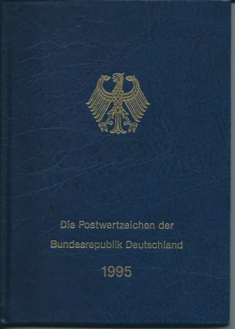 Jahrbuch 1995 BRD Bund 1a Zustand postfrisch komplett einwandfrei mit SD