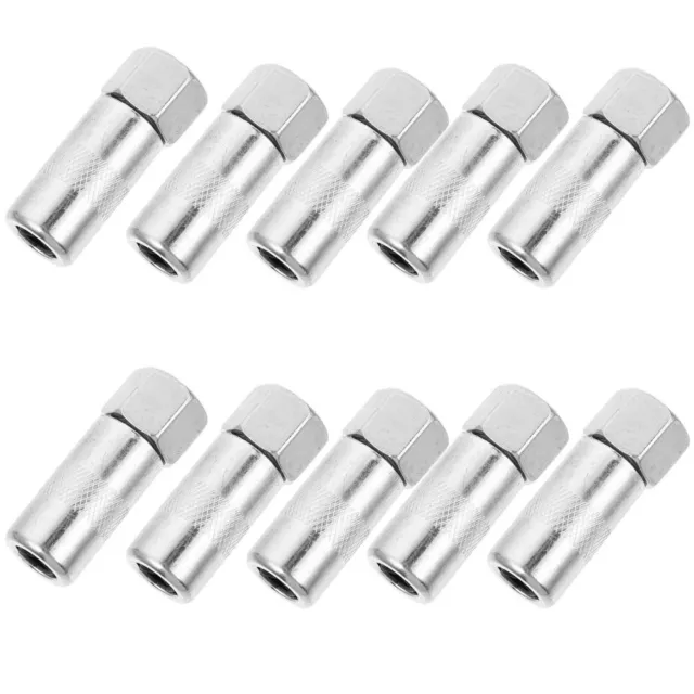 10 Pcs Grease Coupler Nozzle Fitting Butter Sprayer Suite
