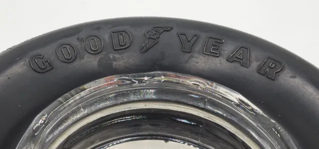 Goodyear American Eagle Radial Tire Advertising Ashtray Shellbyville, In 8