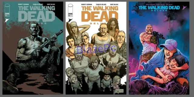Walking Dead Deluxe #56 Cover A B C Variant Set Options Image 2023 NM