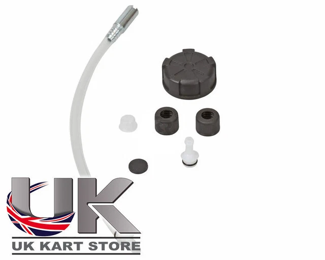 Kraftstofftank Schwarz Verbindung Set Go-Kart Karting Rennen