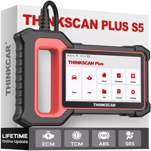 ThinkScan Plus S5 Auto Auslesegerät KFZ OBD2 Diagnosegerät Scanner Tool Deutsch