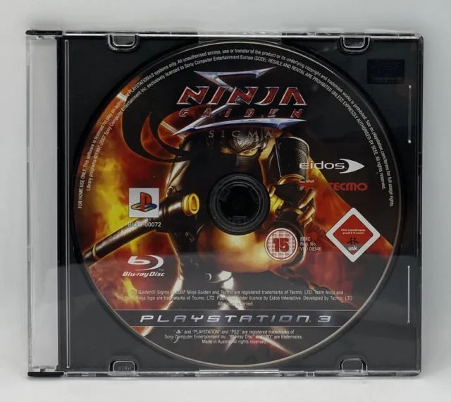 Ninja Gaiden Sigma - Playstation PS3 Game - Disc Only - Free Post