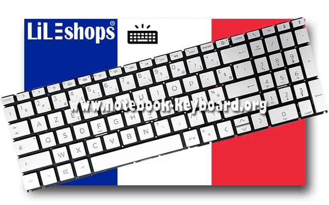 Clavier AZERTY Français De Remplacement Pour HP 17-ak041nf, Ak042nf, Ak043nf, Ak045nf - Neuf