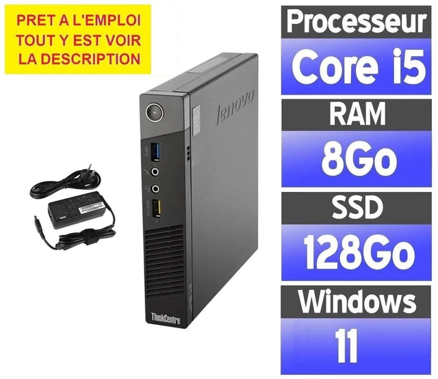 Mini PC AOPEN DE67 HAi – Intel I7-3520M, RAM 4Go, SSD 64Go, Alimentation Incluse
