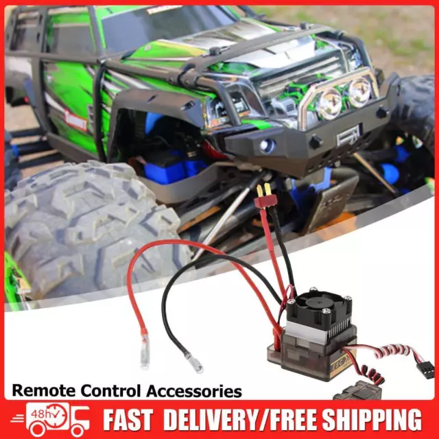 Controlador de velocidad eléctrico ESC 320A cepillado para 1/8 1/10 todoterreno Monster Truck