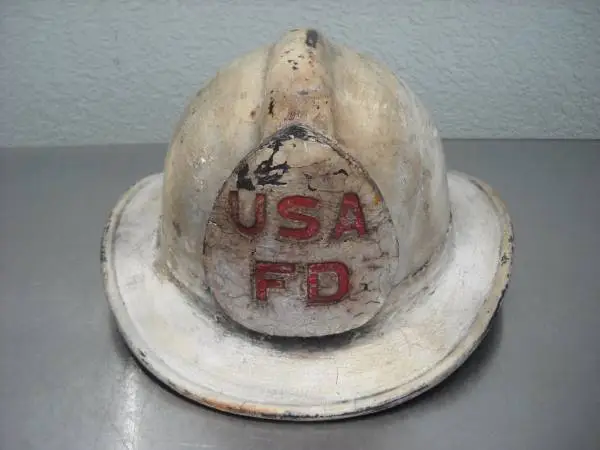 Rare Vintage M-S-A Fireman's Helmet made in USA