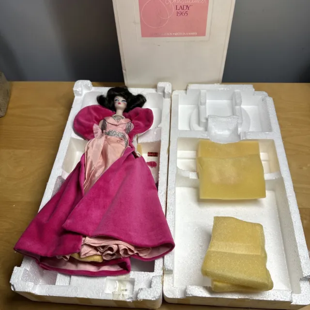 Mattel Barbie Porcelain Collection Sophisticated Lady 1965 Limited Edition 1990