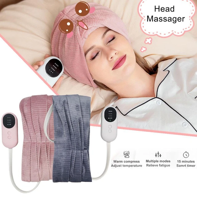 Masajeador de cabeza eléctrico inteligente inalámbrico en el cuero cabelludo masaje promueve el crecimiento del cabello corporal 3