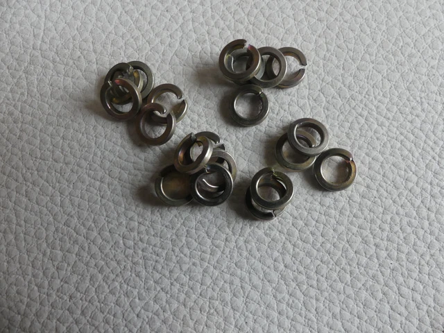 20 Rondelles Grower Carburateur Solex Pour Peugeot 205 – Neuves, Stock Ancien
