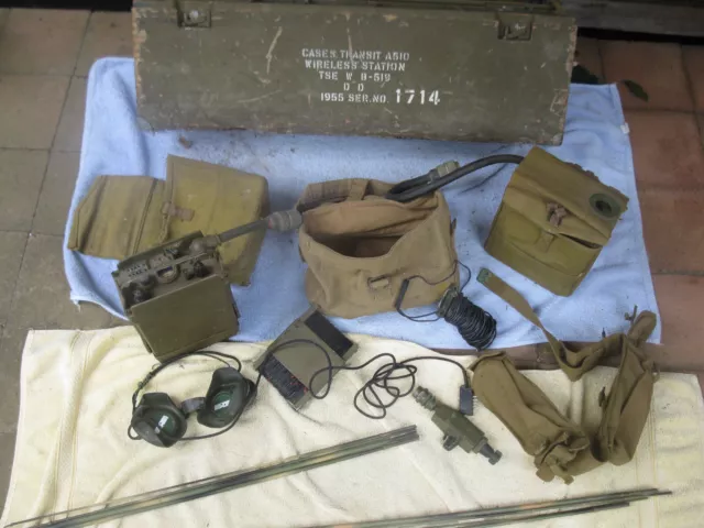 Korea War Australian A 510 Radio Set.