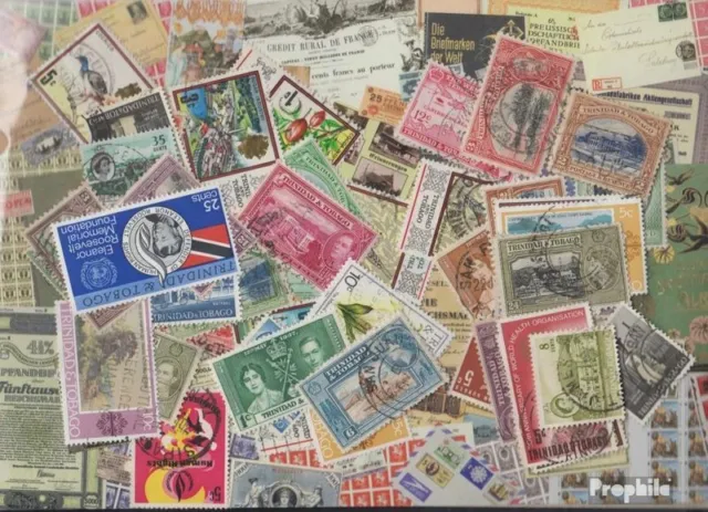 Trinidad et Tobago Timbres-50 différents timbres